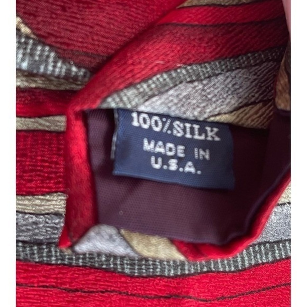 Christopher Reeve Silk Tie - Picture 4 of 4